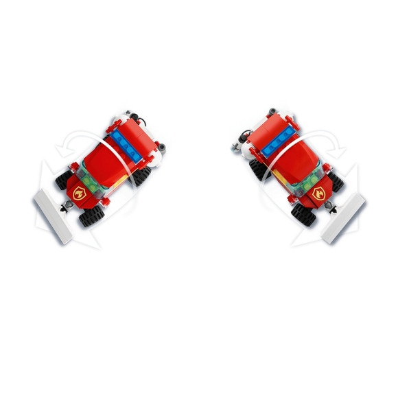 LEGO City Fire Hazard Truck 60279 Building Kit; RETIRED - Picture 10 of 13